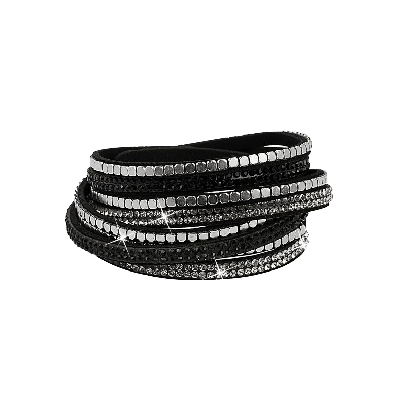 Bijoux goudkleurige wikkelarmband voor dames