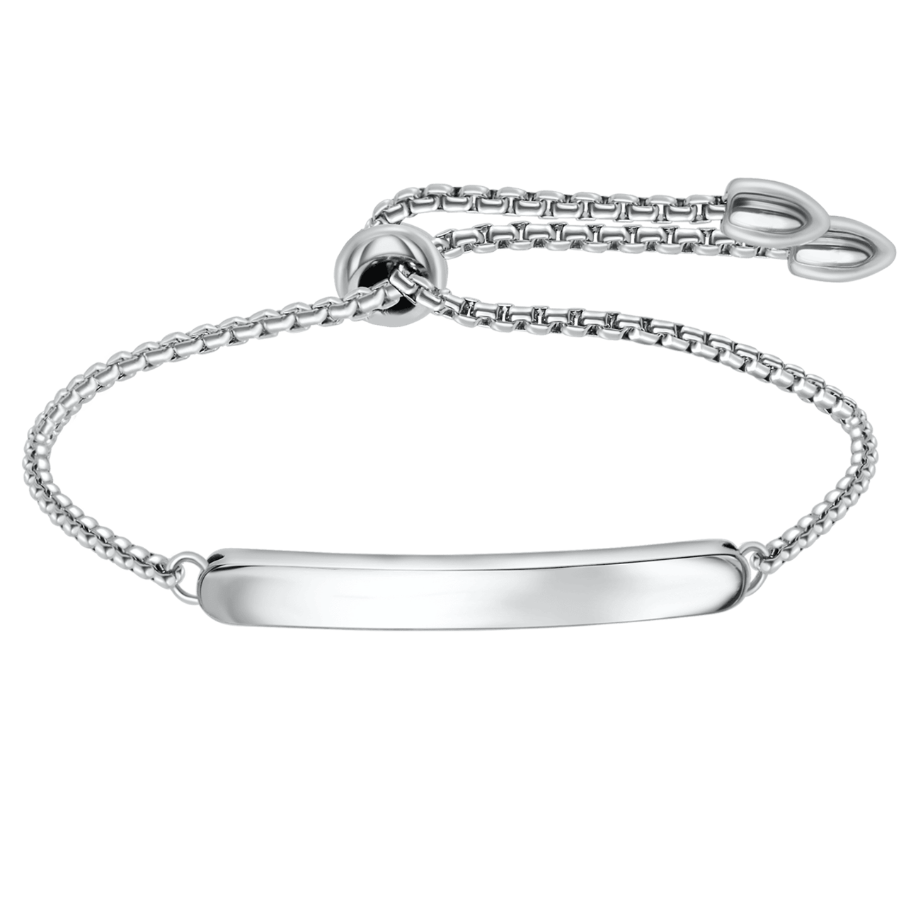 Gerecycleerd stainless steel plaatarmband