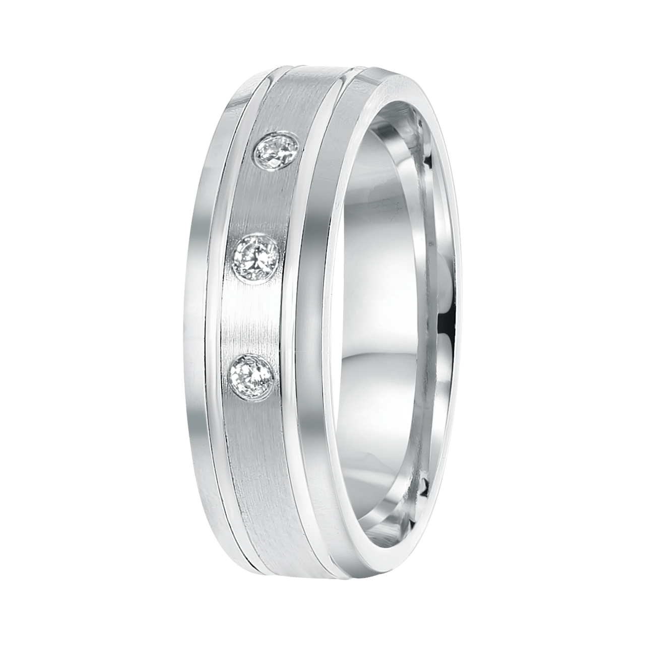 Zilveren liefdesring Dubrovik dames zirkonia