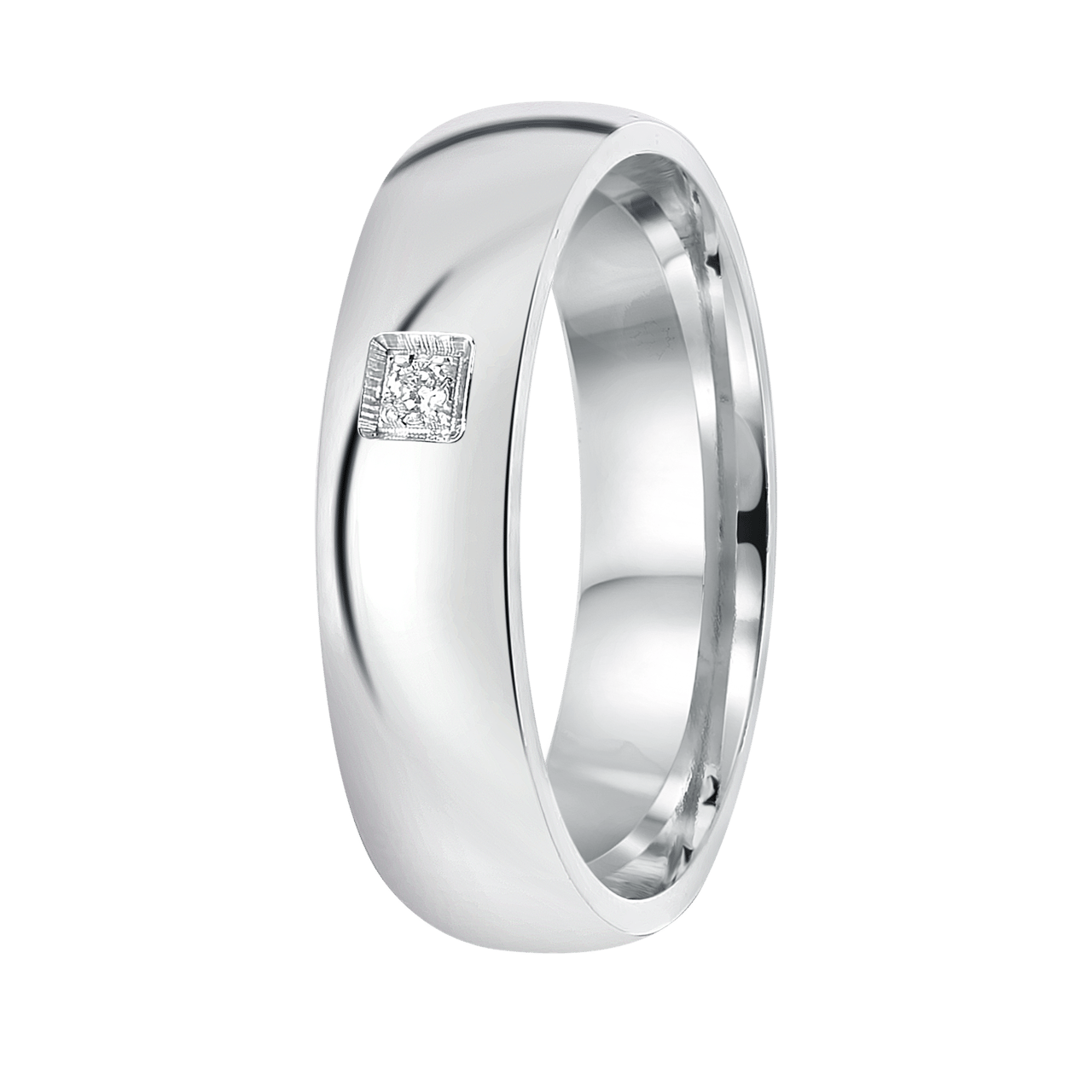 Zilveren liefdesring Toulouse dames zirkonia