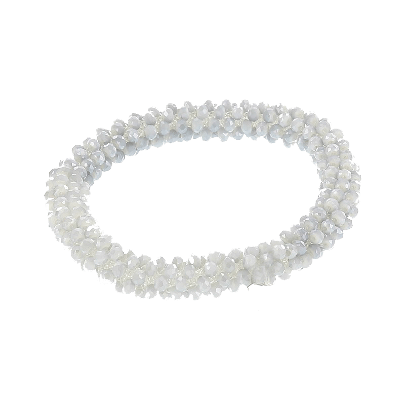 Montini Perlenarmband weiß