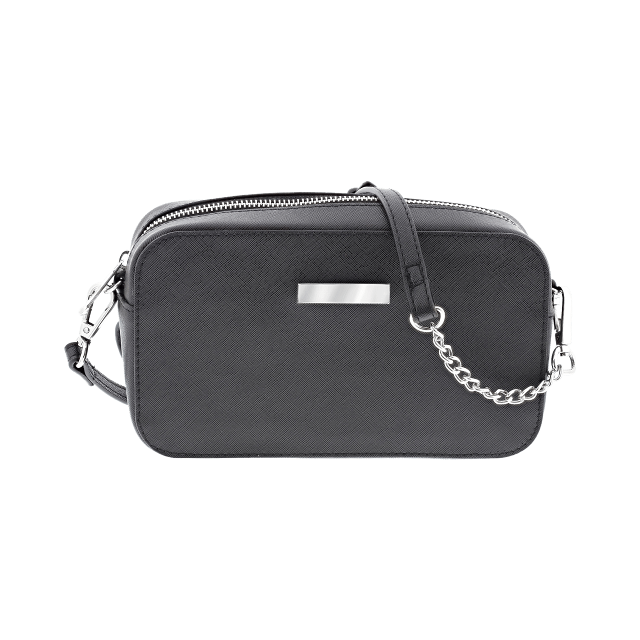 Dunkelblaue Schultertasche