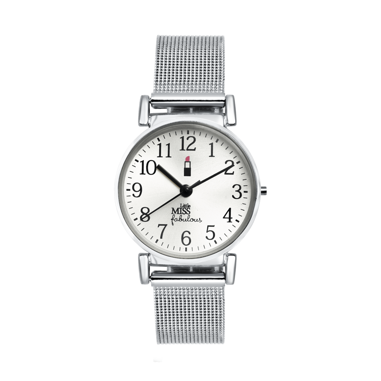 Little Miss Fabulous Armbanduhr mit Mesh-Band