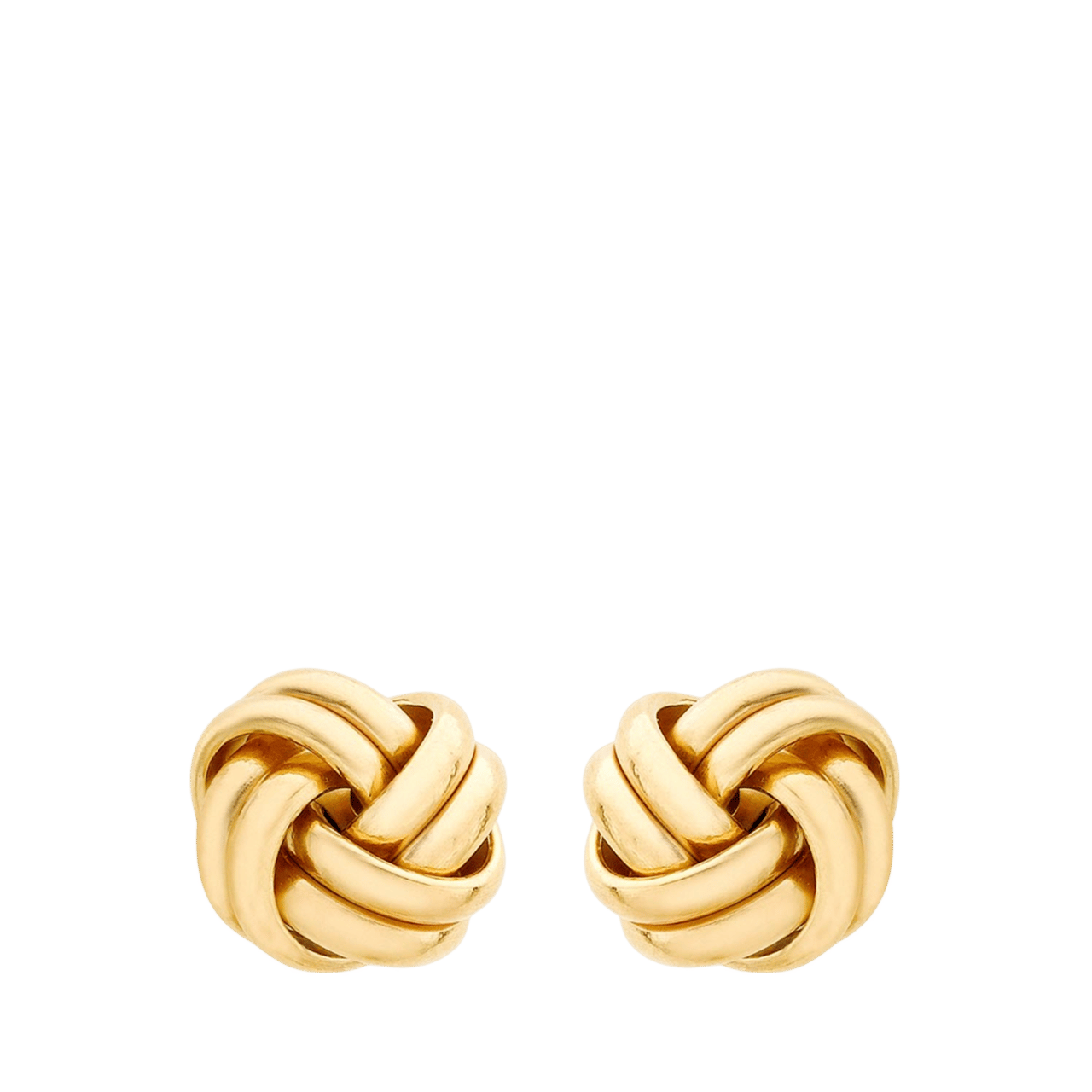 Ohrstecker Knoten aus 375 Gold