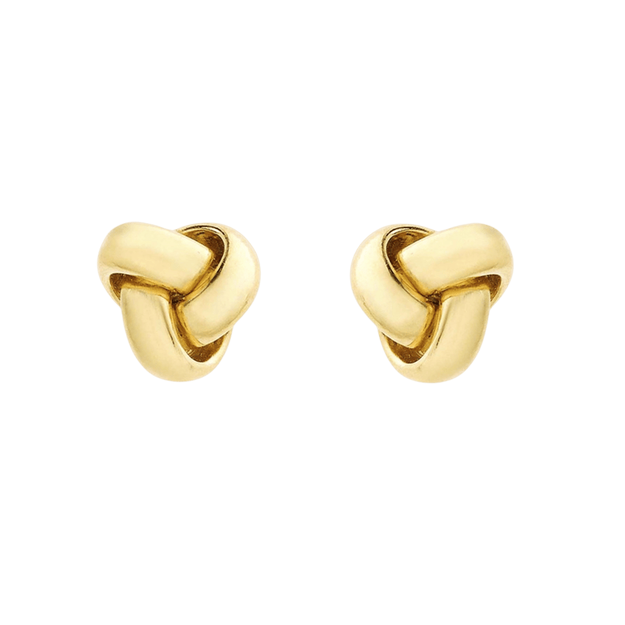 Ohrstecker Knoten aus 375 Gold