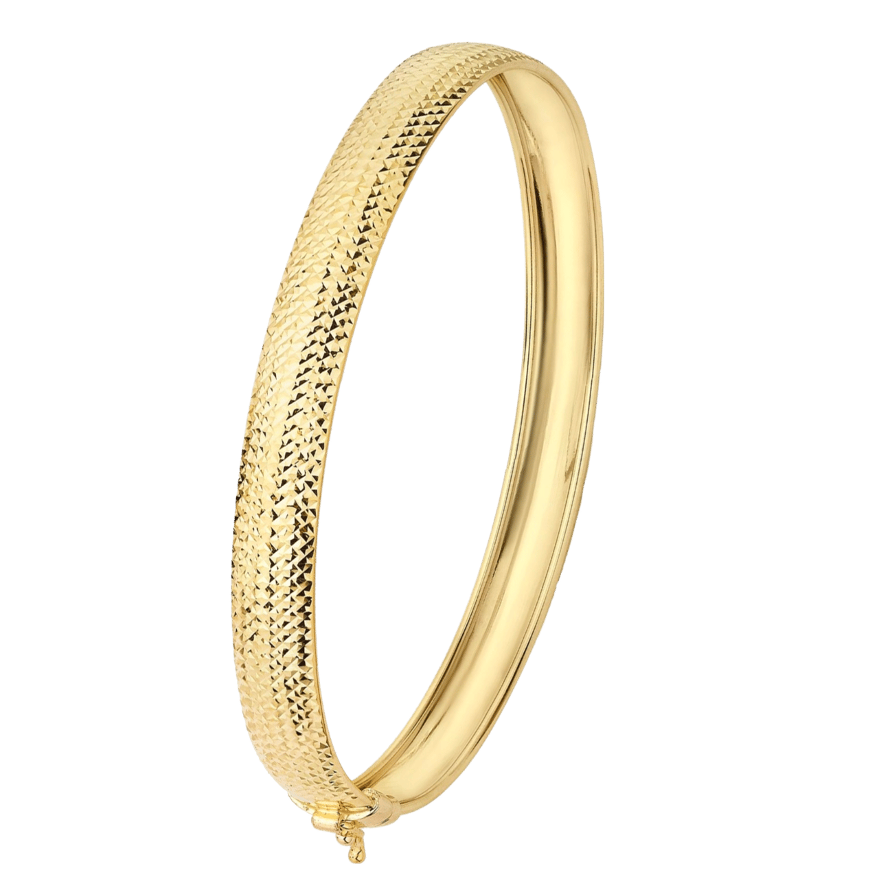 9 Karaat bangle diamond cut