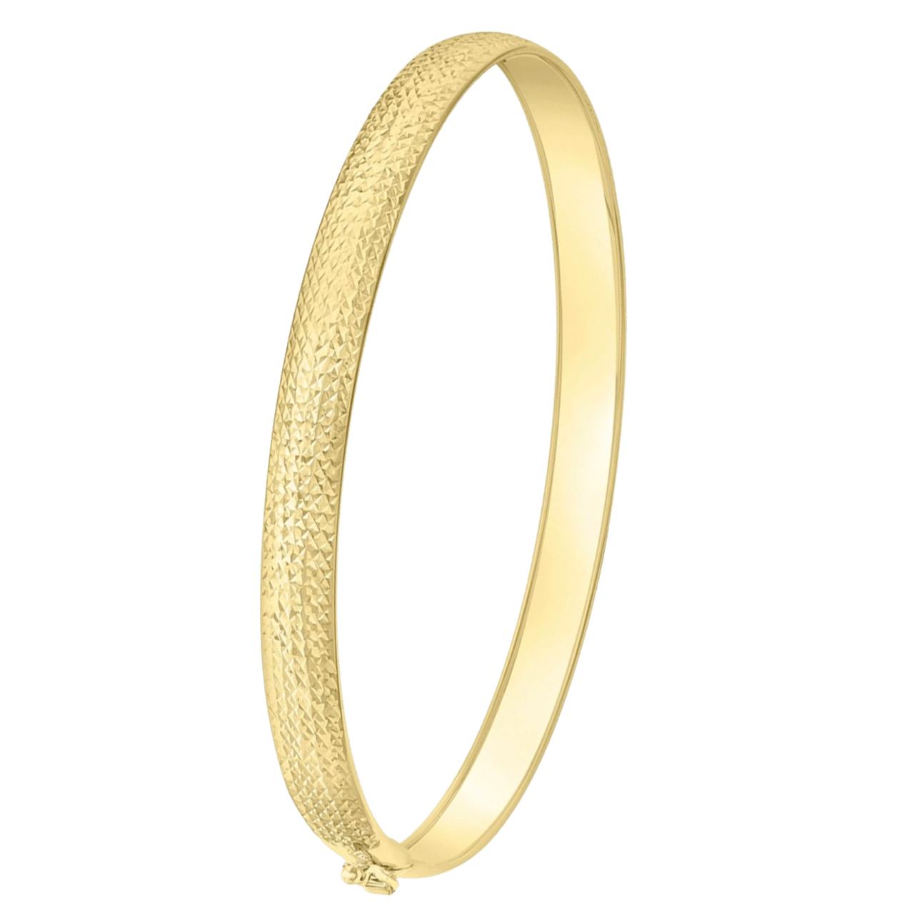 9 Karaat bangle diamond cut