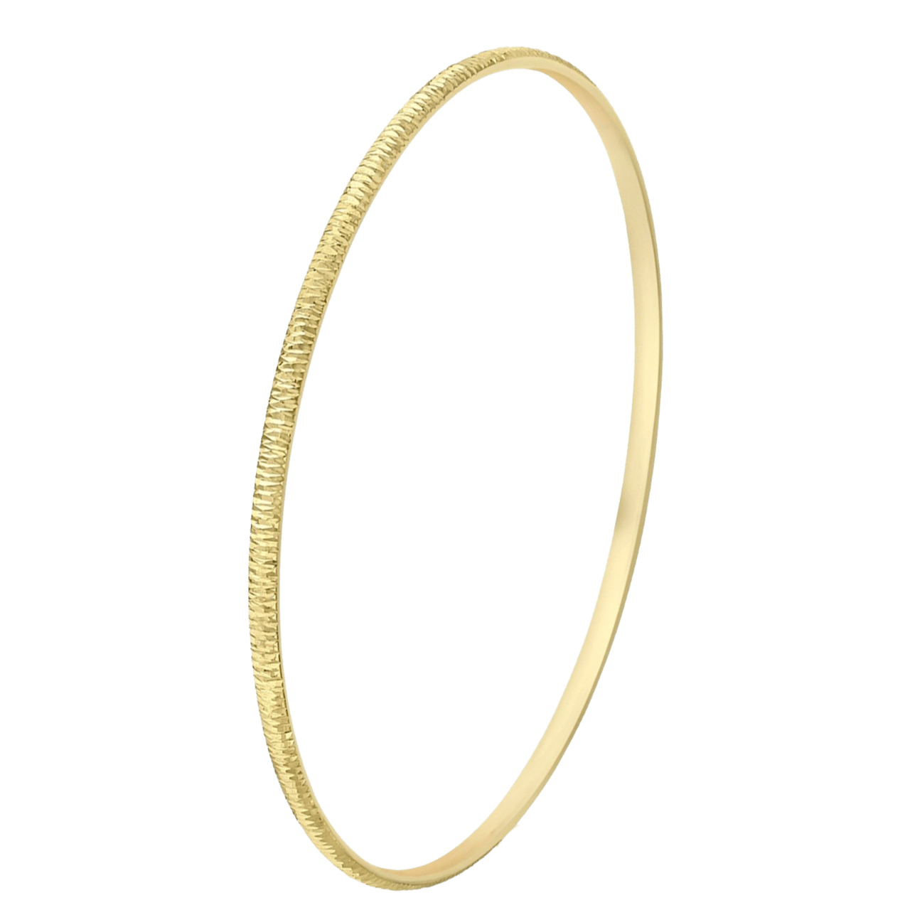 9 Karaat bangle bewerkt