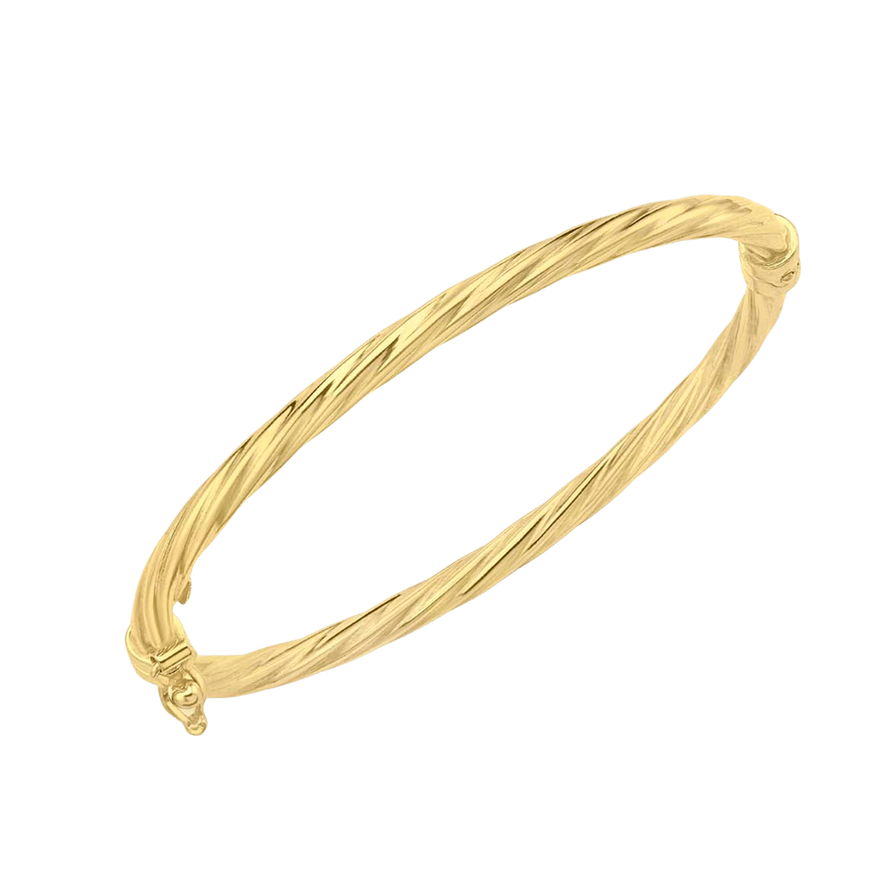 9 Karaat kinder bangle twist
