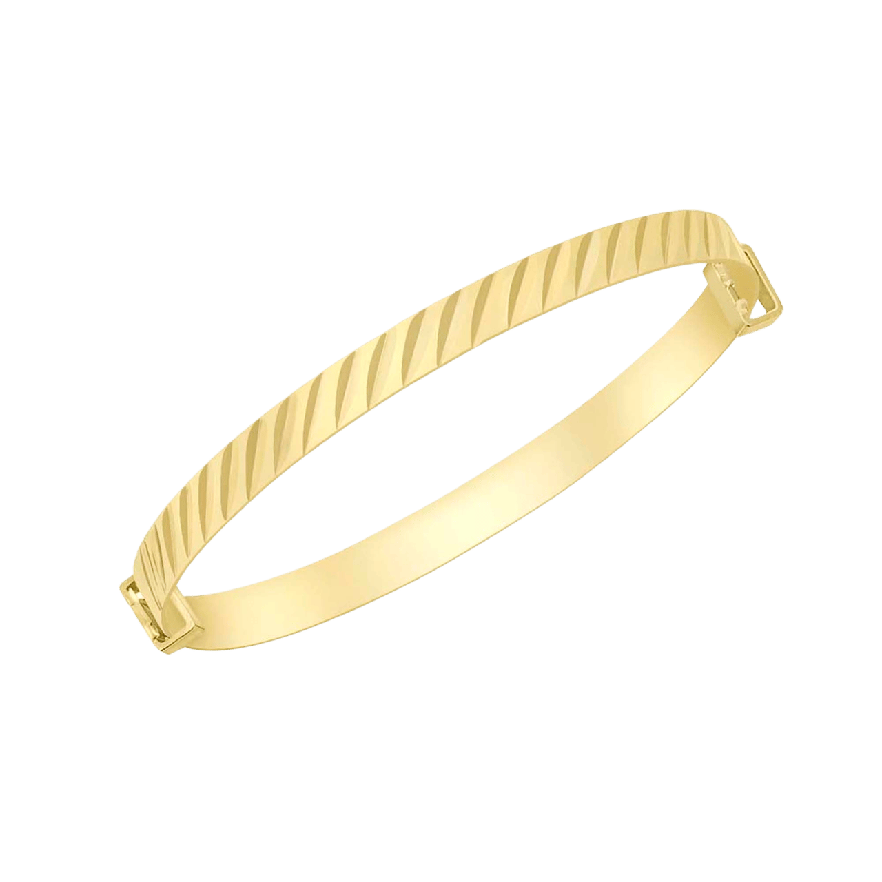 Kinderarmreif, 375 Gold, dekorativ gearbeitet