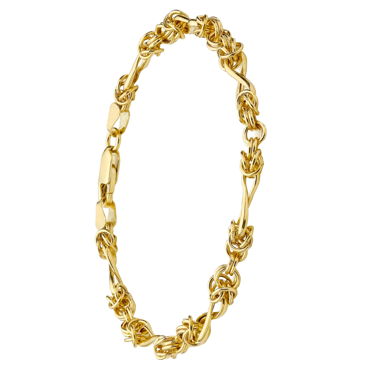 375 Gold gedrehtes Armband