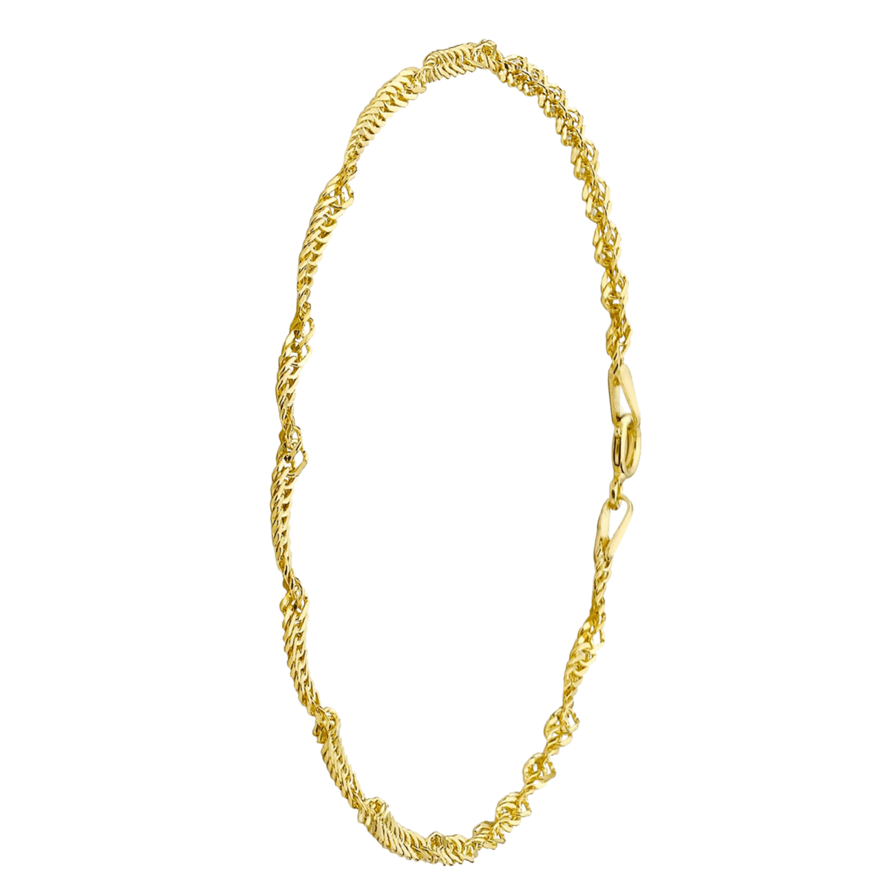 9 Karaat armband gourmet twist diamond cut