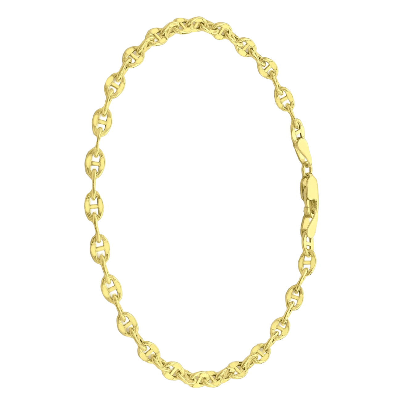 375 Gold Armband mit Fantasie-Gliedern