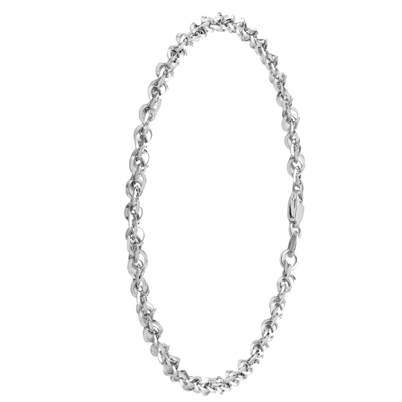 Armband aus 375 Gold mit Diamantschliff, weiß