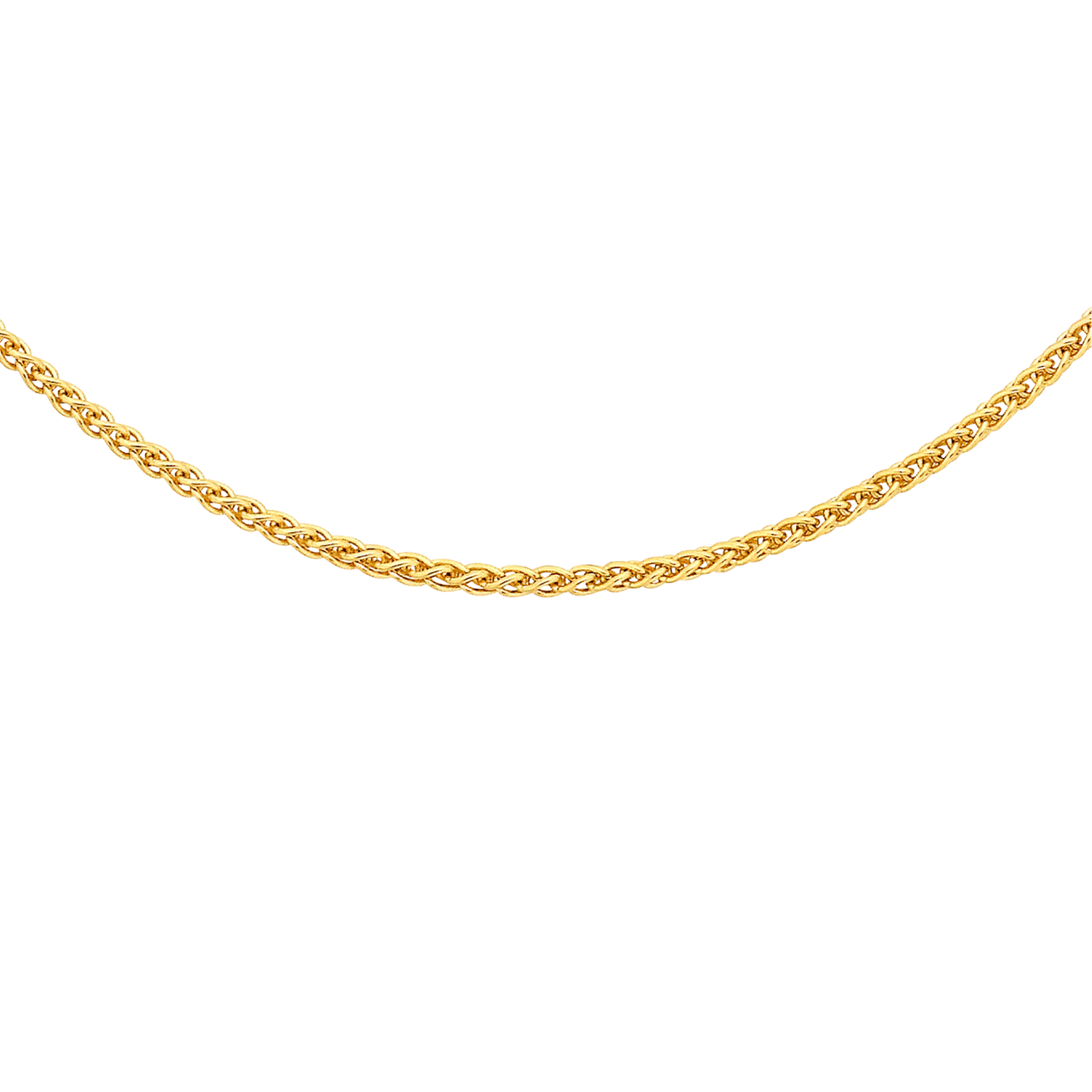 Halskette, 375 Gold, Spiga