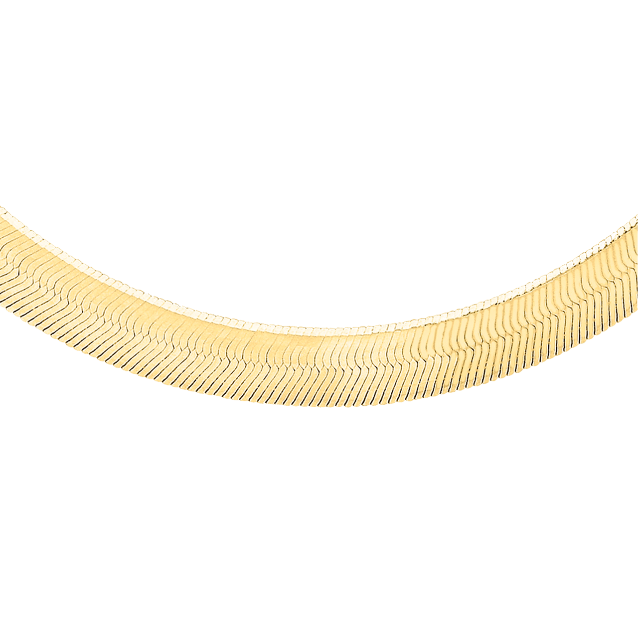 9 Karaat ketting herringbone