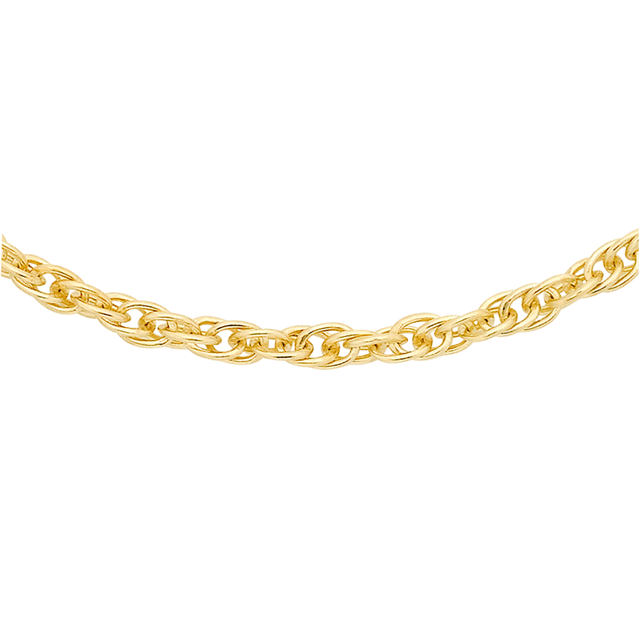 Halskette aus 375 Gold, ,,Prince of Wales"