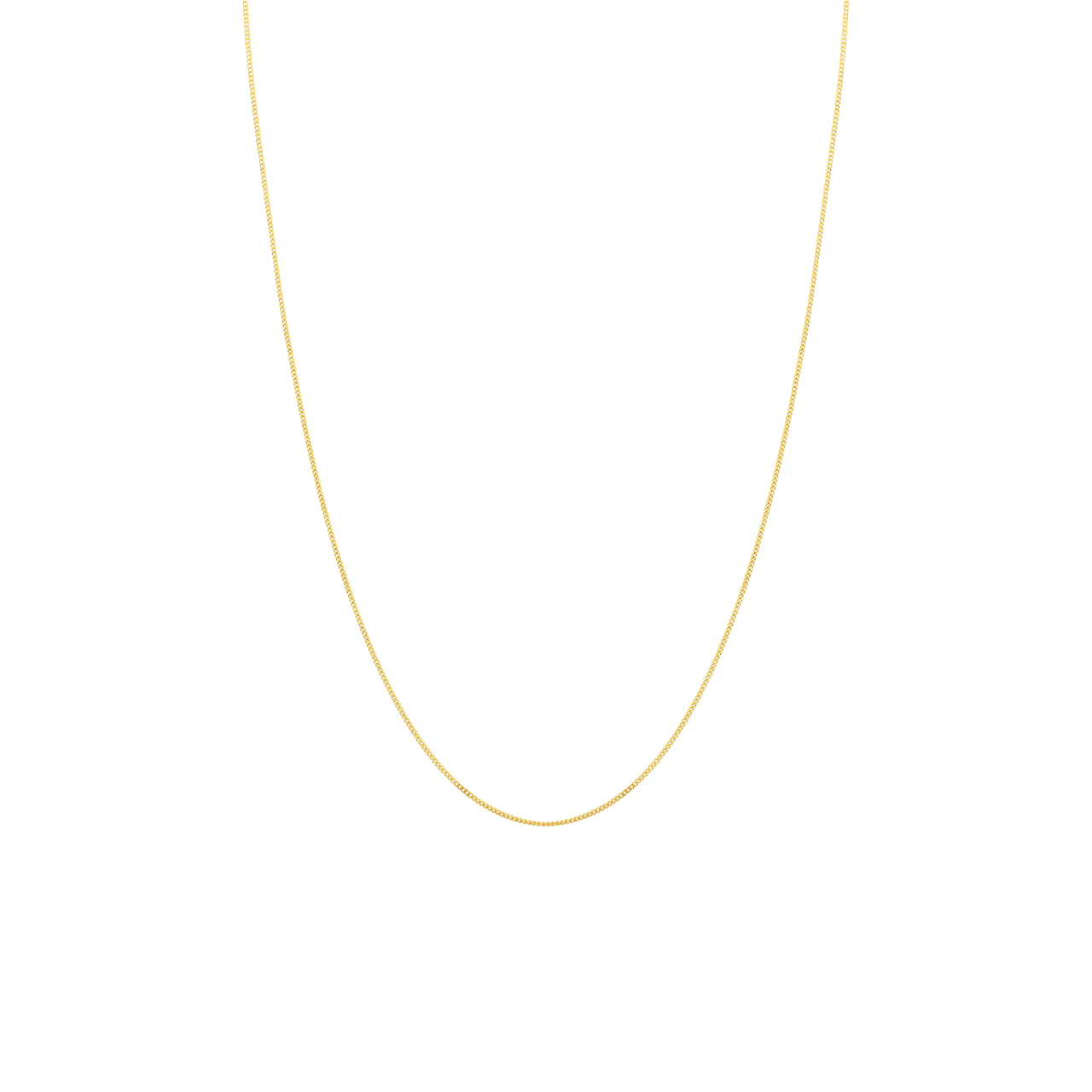 Halskette, 375 Gold, Panzerkette mit Diamantschliff