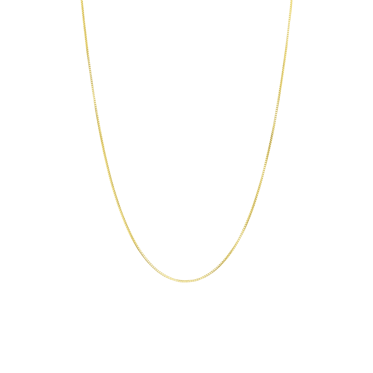 Halskette, 375 Gold, mit venezianischem Kettenglied
