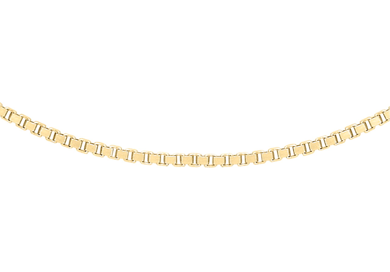375 Gold Kette mit venezianischen Gliedern
