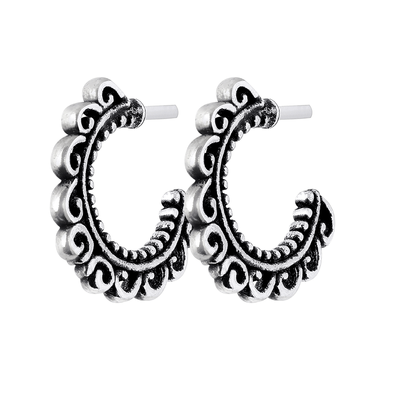 Ohrringe Bali, 925 Silber