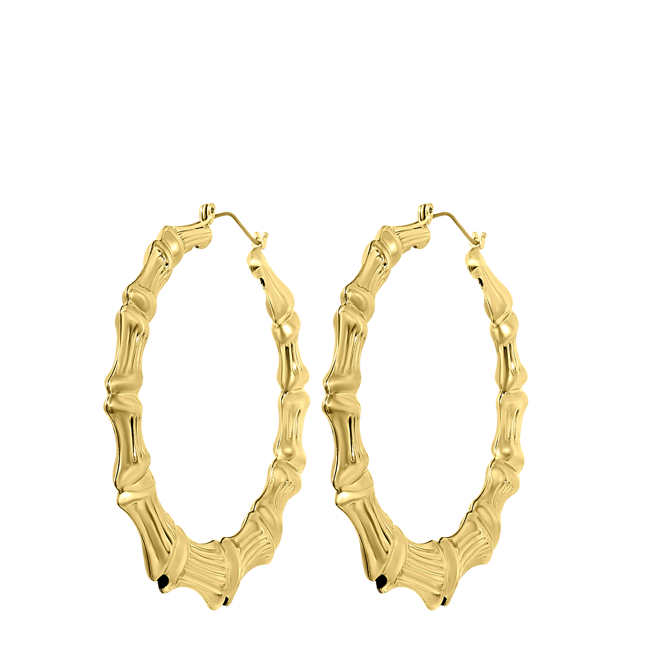 Bijoux goudkleurige oorringen voor dames