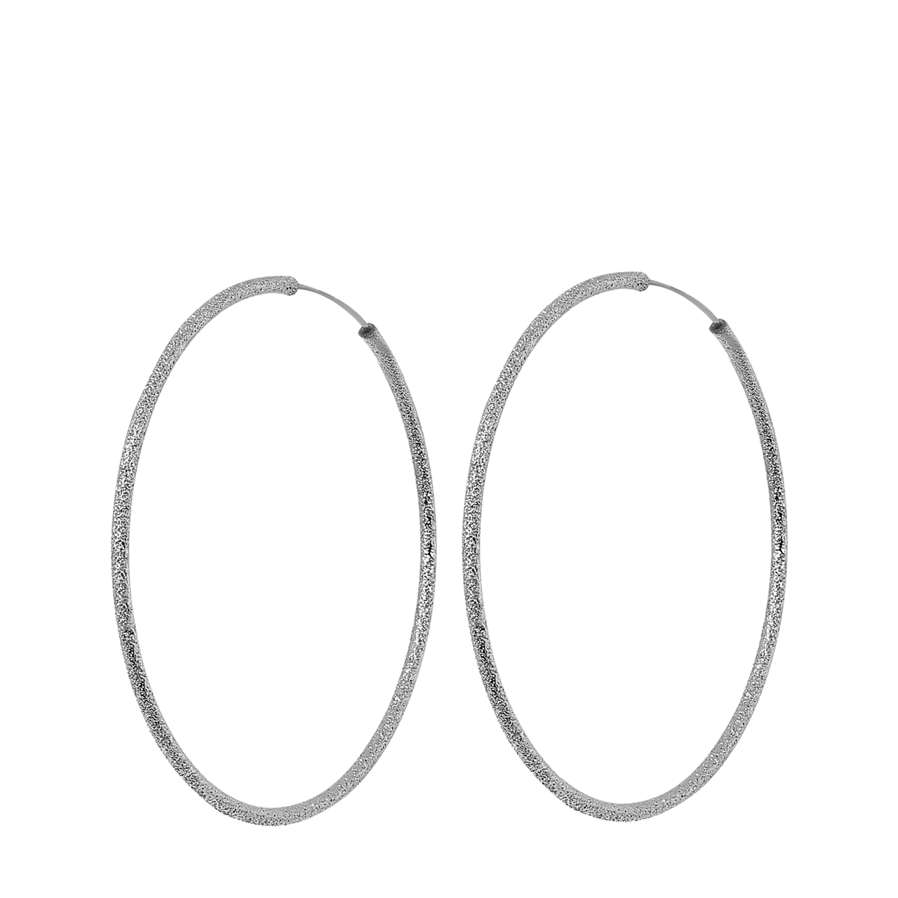 Byoux zilverkleurige oorringen