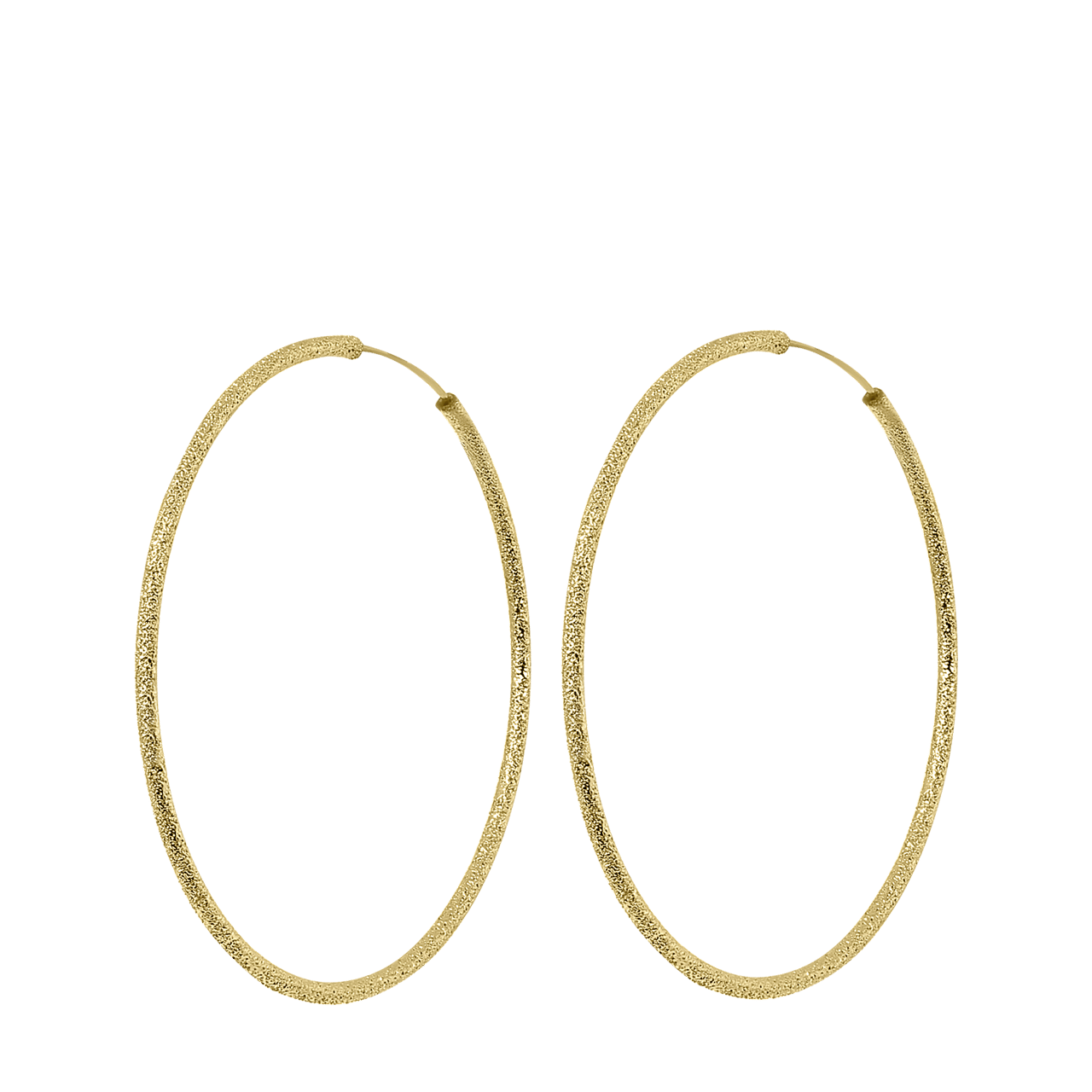 Bijoux goudkleurige oorringen voor dames