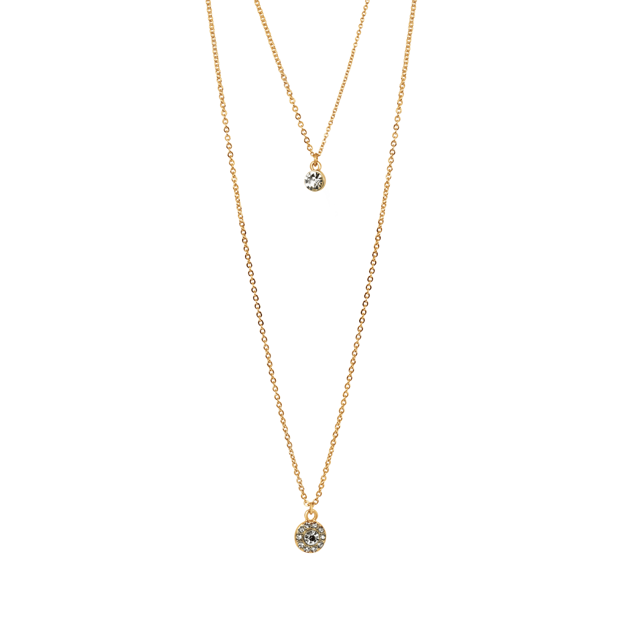 Byoux goudkleurige multilayer ketting