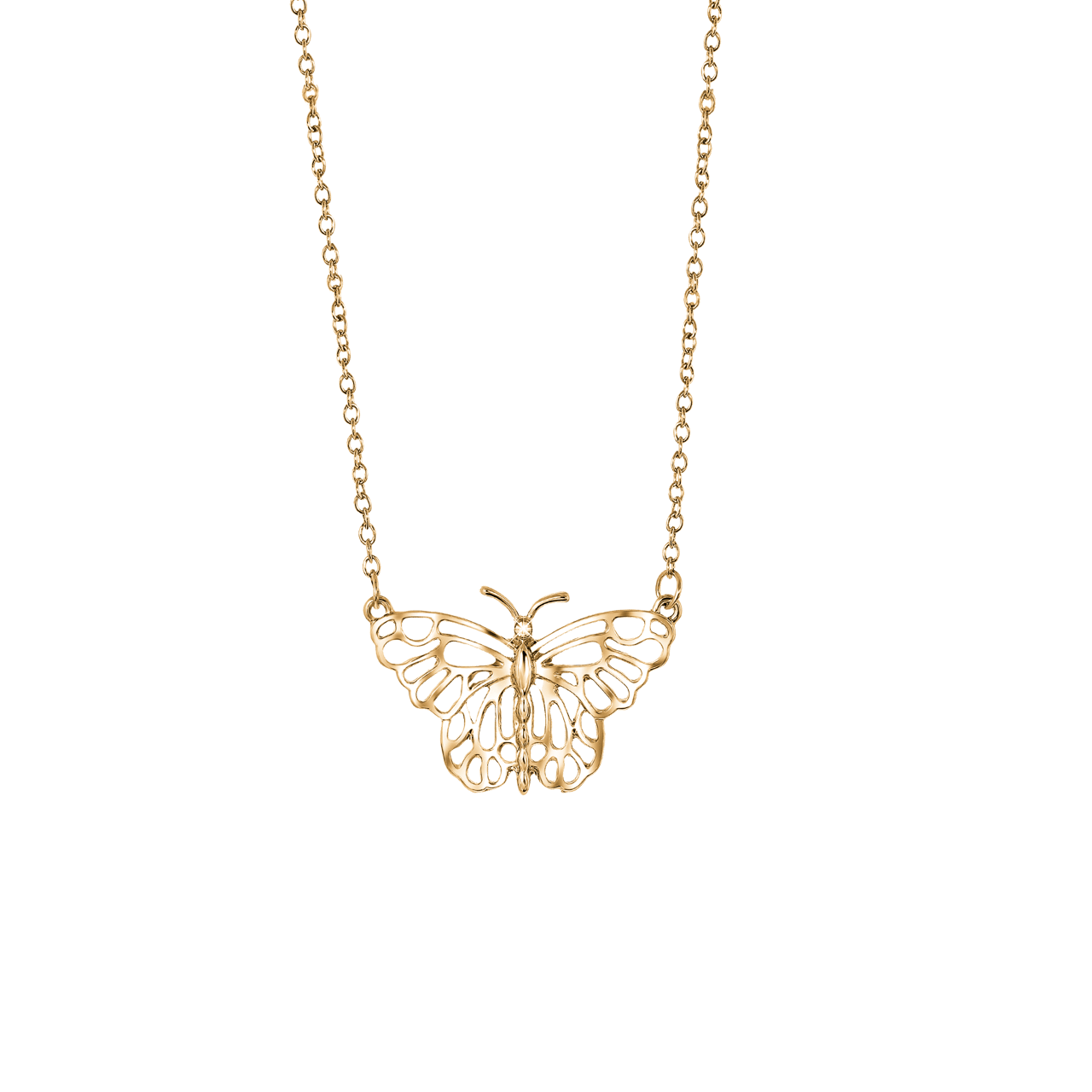 Bijoux goudkleurige ketting met hanger voor dames