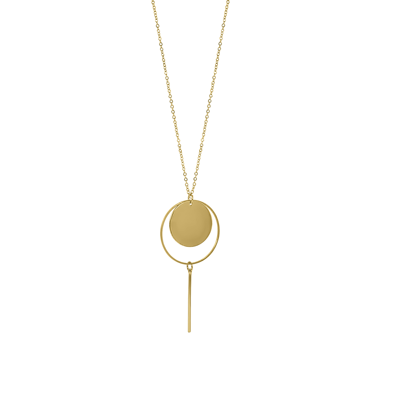 Goudkleurige byoux ketting