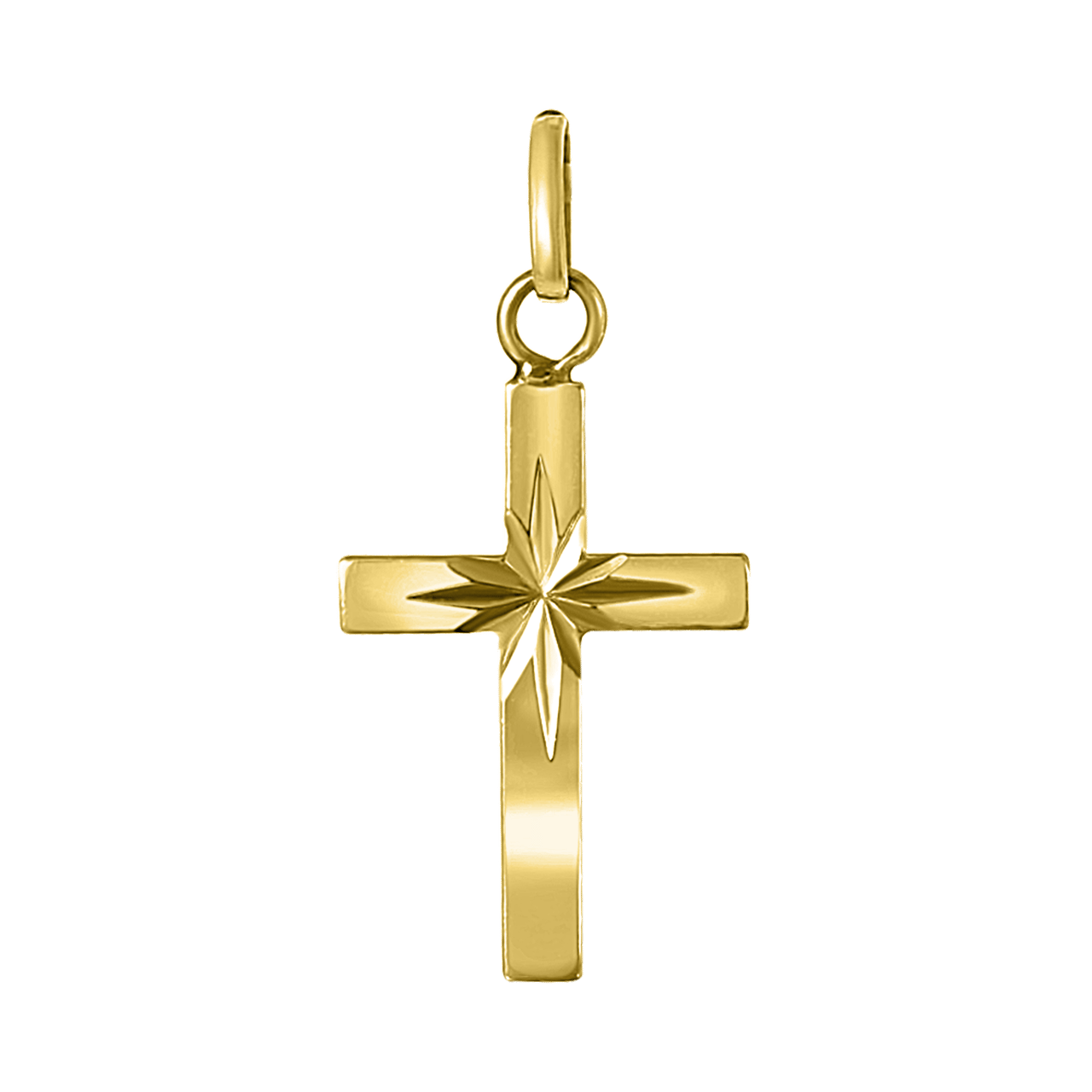 585 Gelbgold-Anhänger „Kreuz“