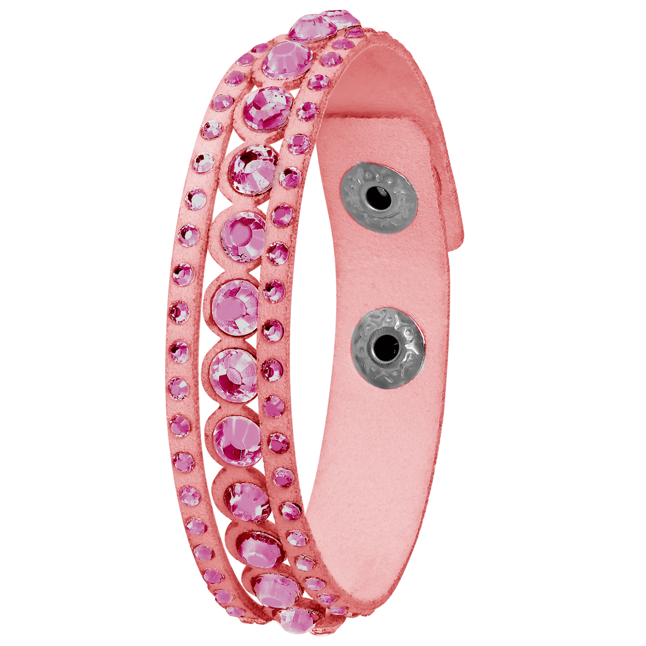 Bijoux zilverkleurige fantasiearmband voor dames