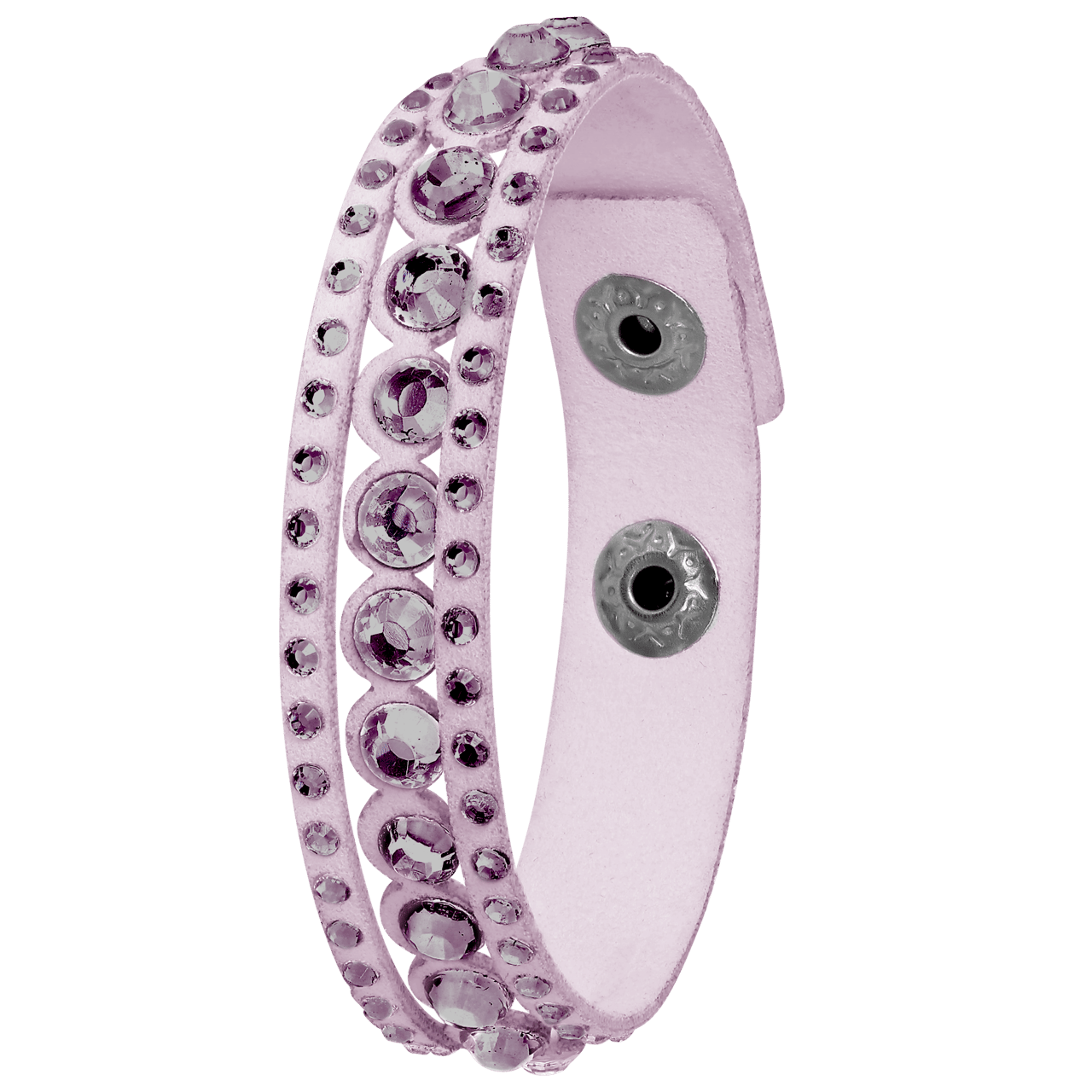 Bijoux zilverkleurige fantasiearmband voor dames