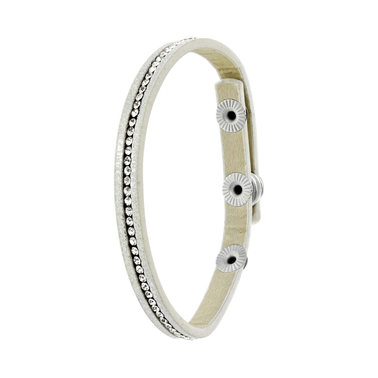 Byoux armbandje wit
