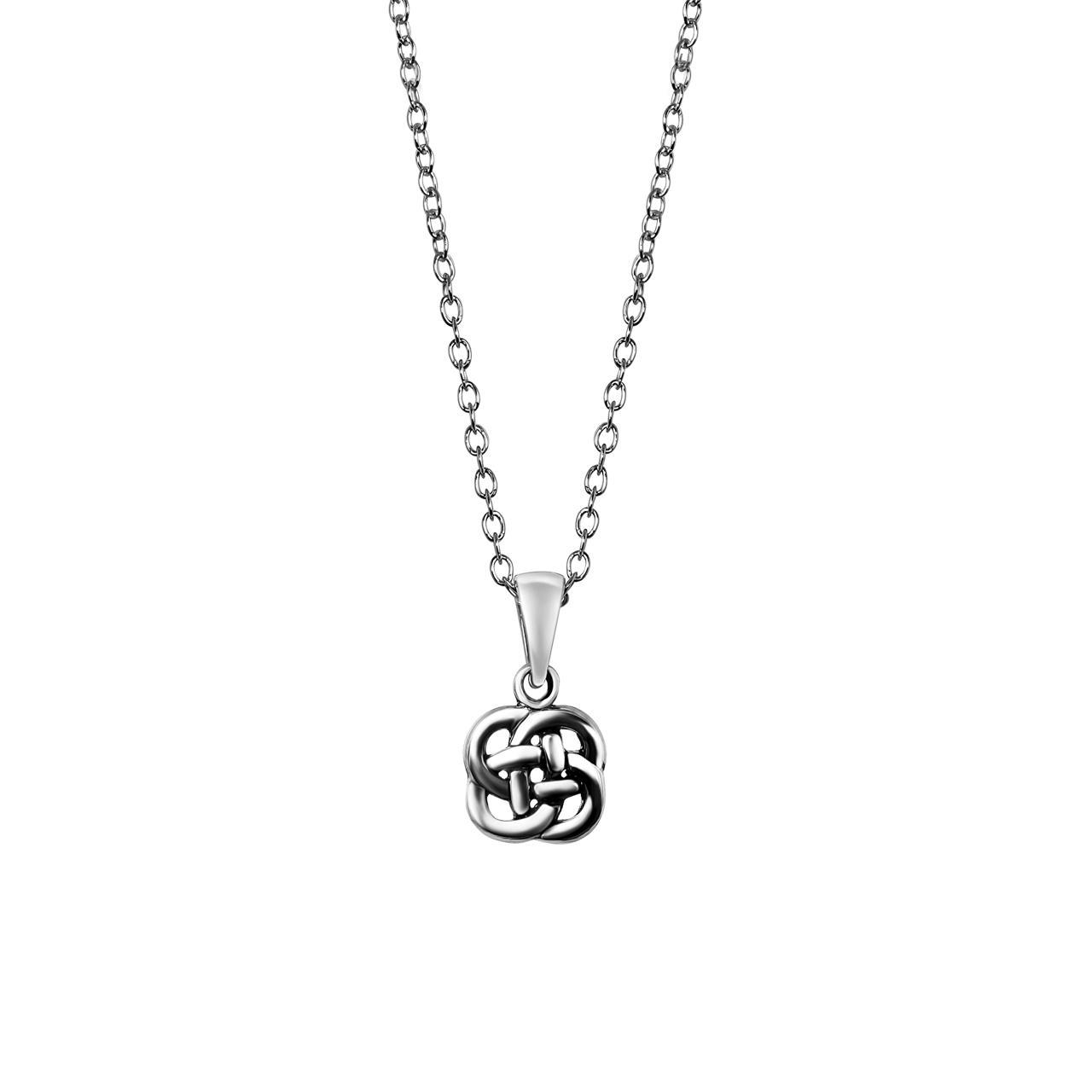 Zilveren ketting&hanger mattenklopper Bali