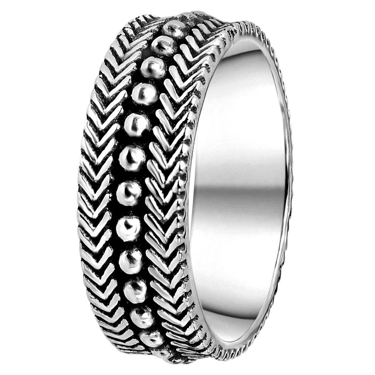 Zilveren ring Bali