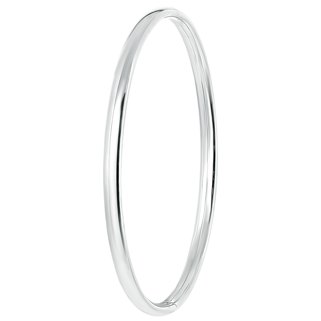 Zilveren armband bangle 4mm