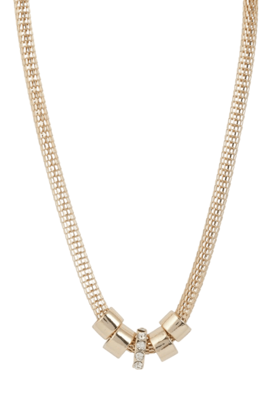 Bijoux goudkleurige ketting met hanger voor Dames