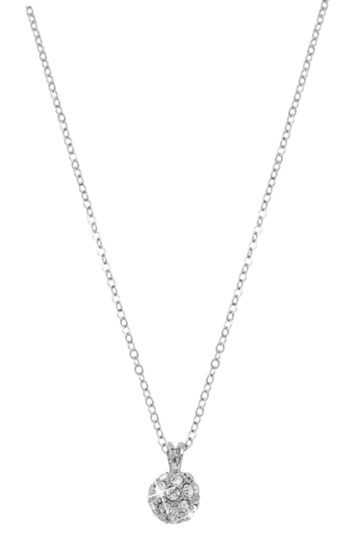 Zilverkleurige ketting met hanger