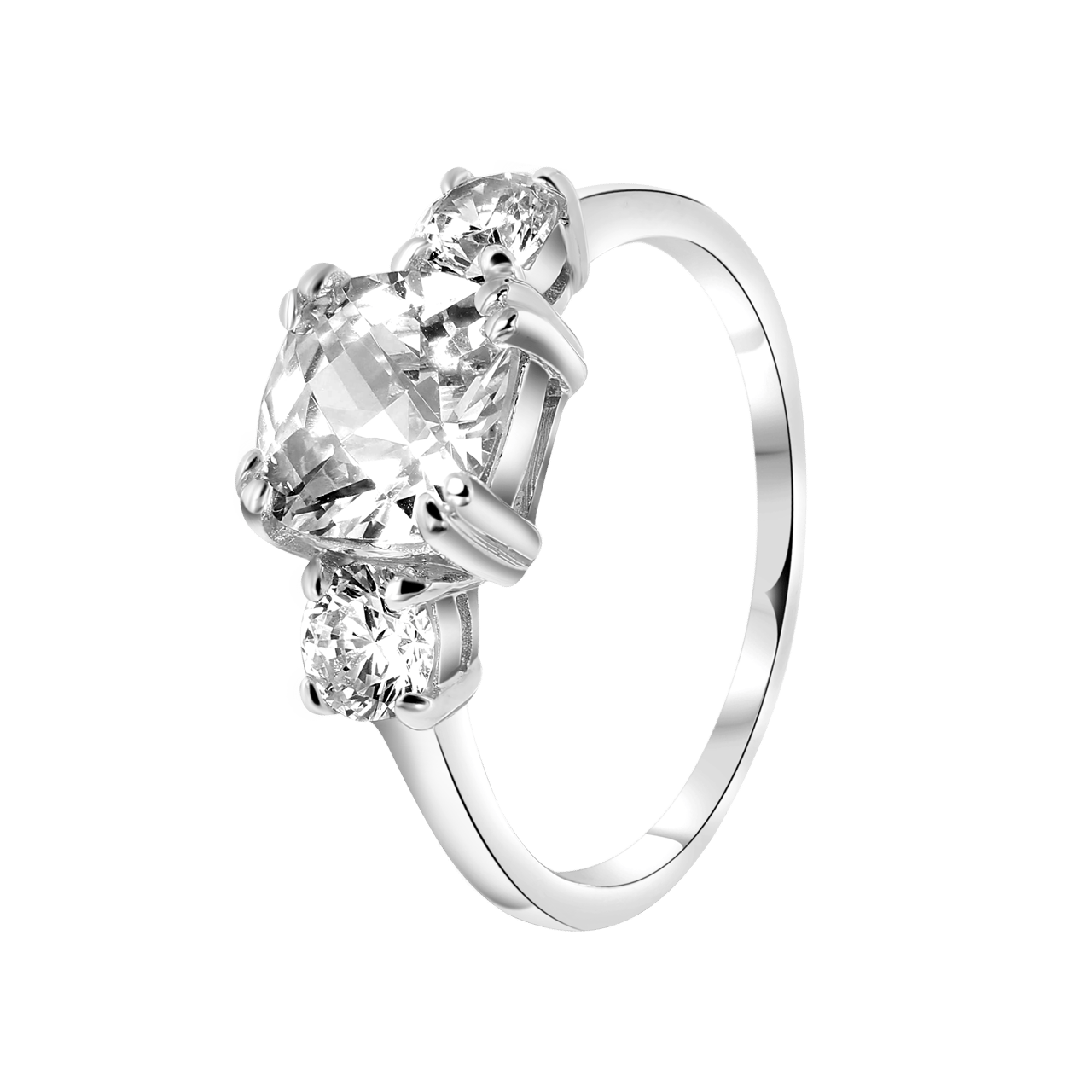 Ring, 925 Silber, mit Zirkonia