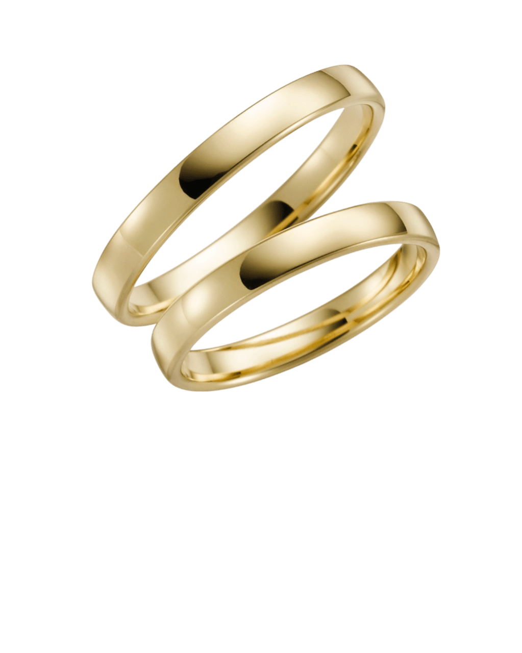 Camelia, Trauring für Damen aus 375 Gold, H54