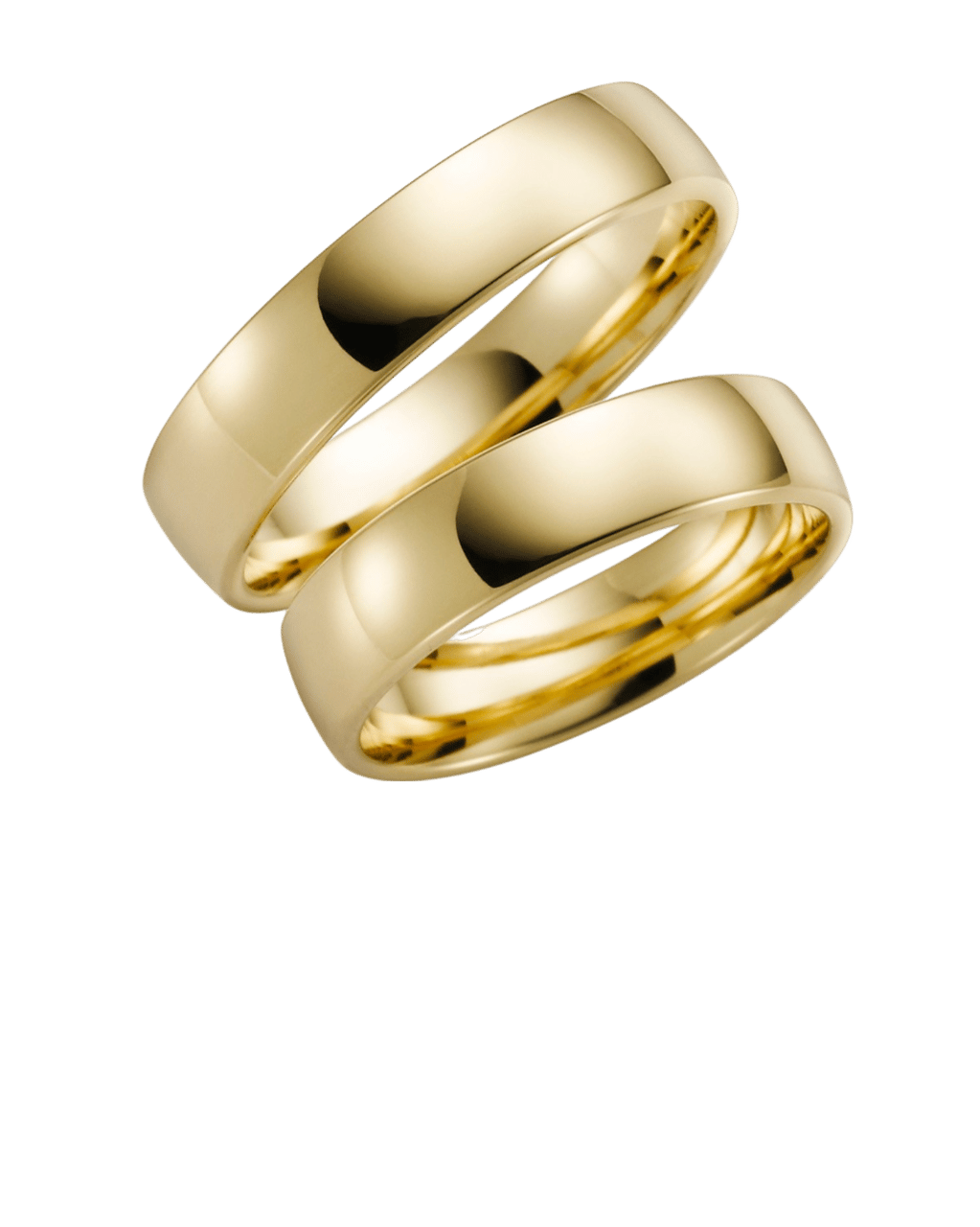 Trauring für Herren, 375 Gelbgold, Pfingstrose H56
