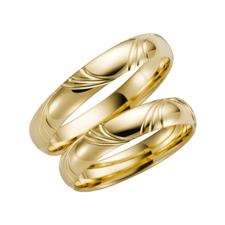 Trauring für Damen, 375 Gelbgold, Susannah H63