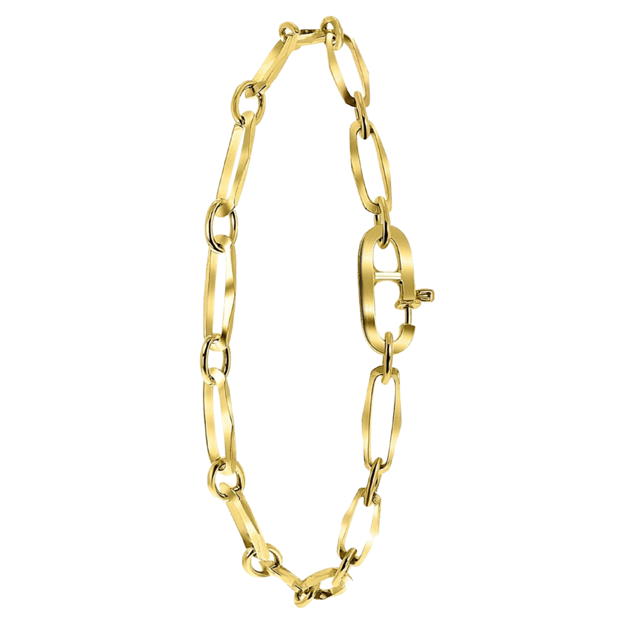14 Karaat geelgouden armband closed forever