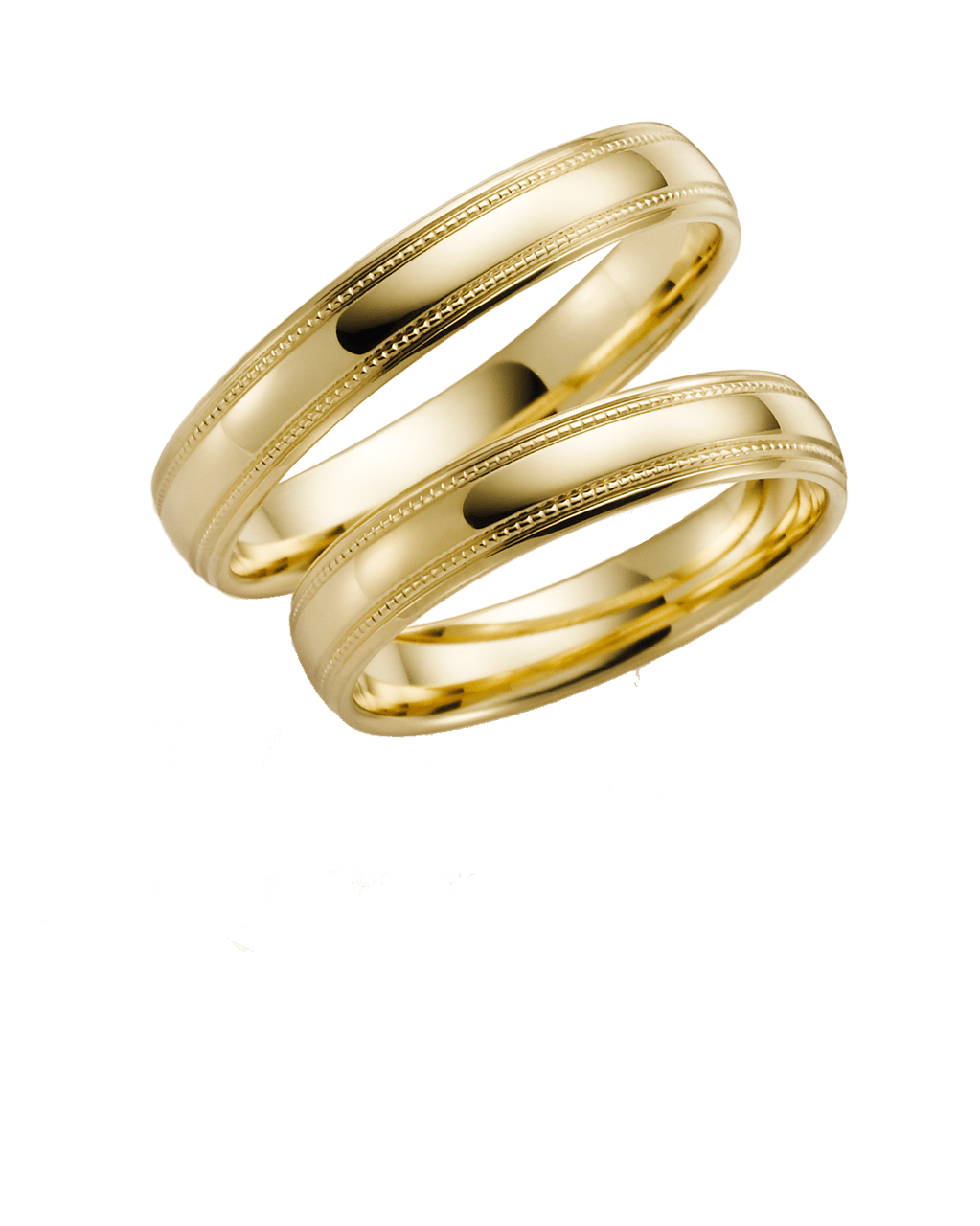 Trauring für Damen, 375 Gelbgold, Primula, H89