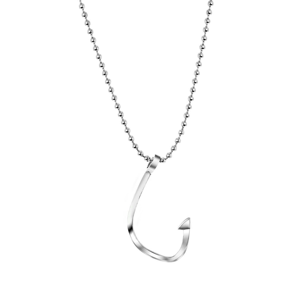 Gerecycled stainless steel ketting&hanger haak mat