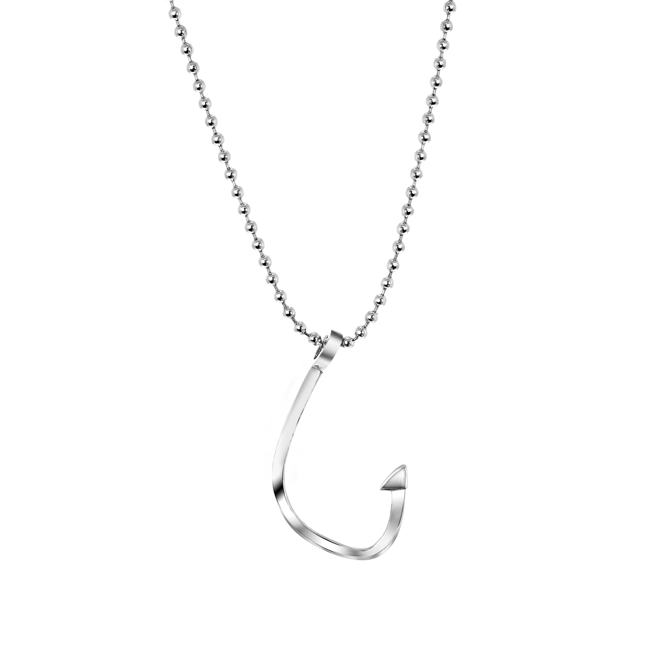 Gerecycled stalen ketting&hanger haak mat