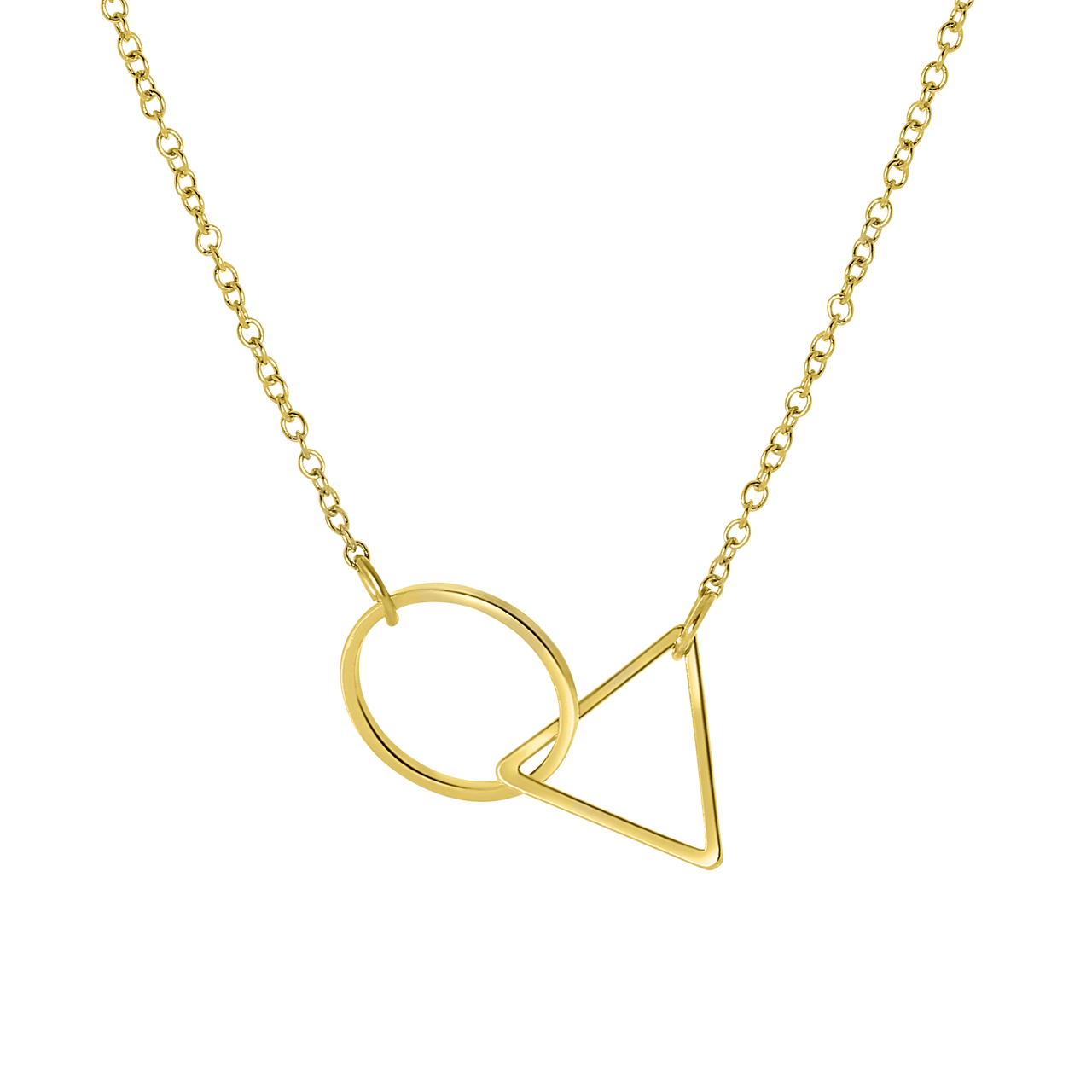 Bijoux goudkleurige ketting met hanger voor Dames