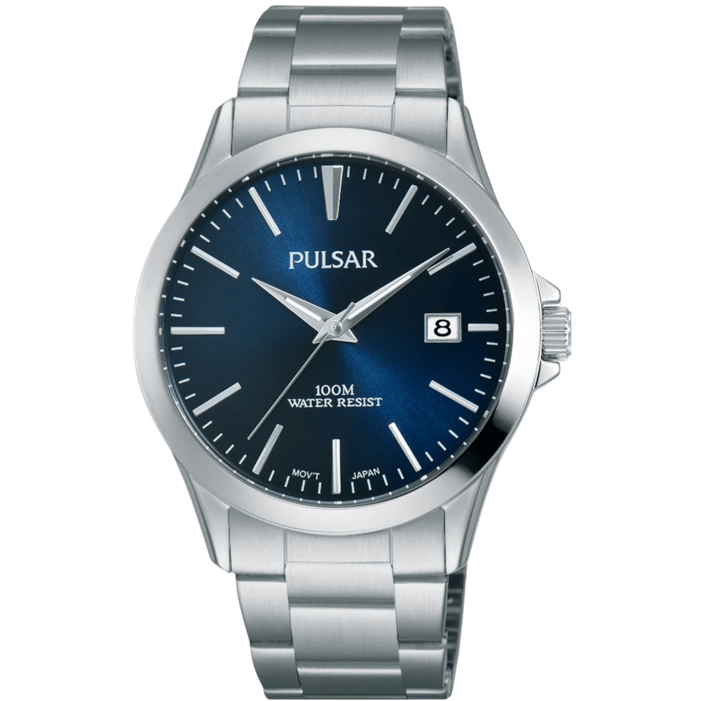 Pulsar Heren Horloge Zilverkleurig PS9453X1